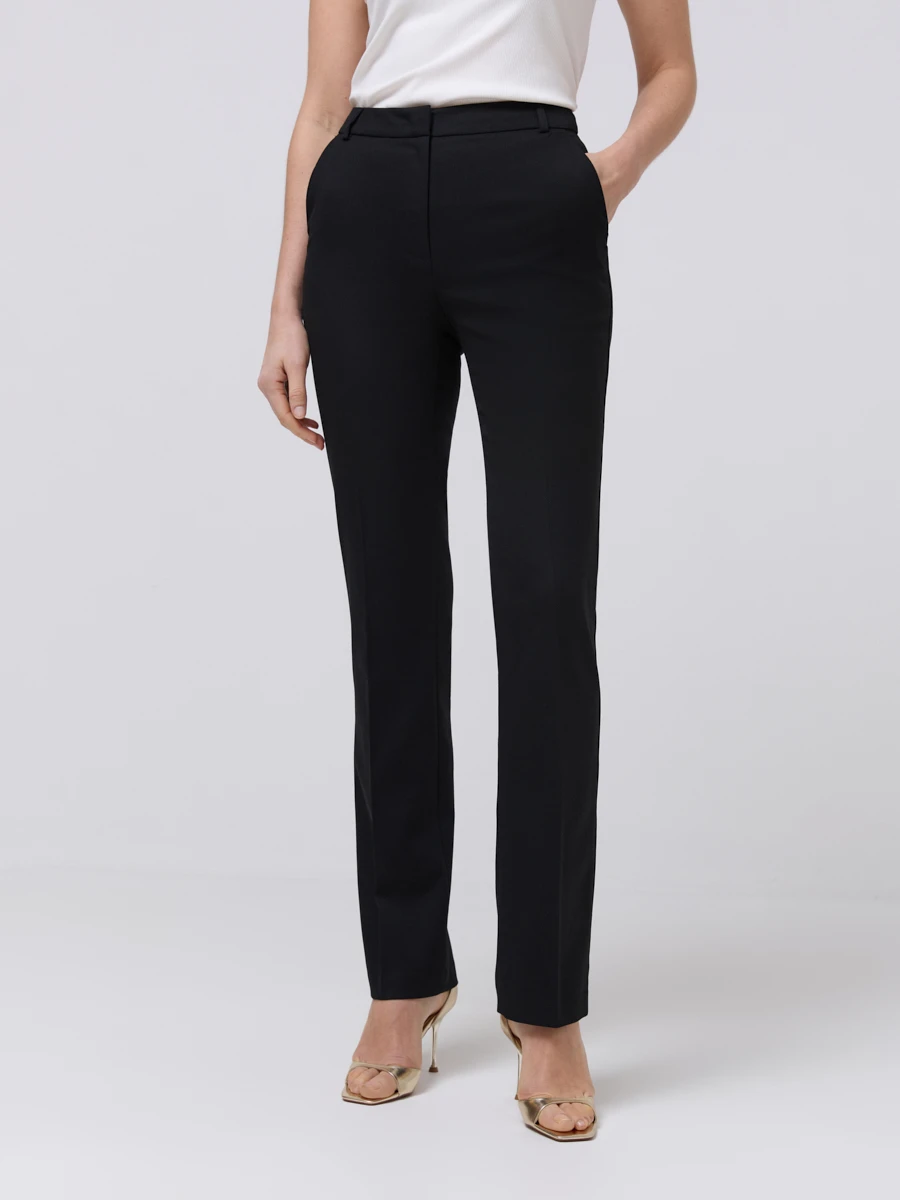 Брюки прямые облегающие Брюки прямые облегающие