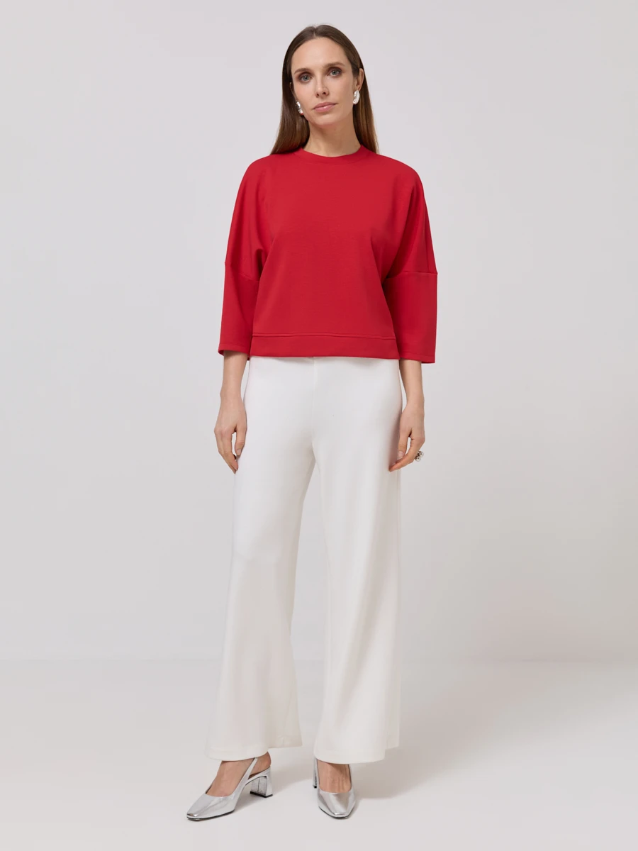 Лонгслив свободного кроя Лонгслив свободного кроя