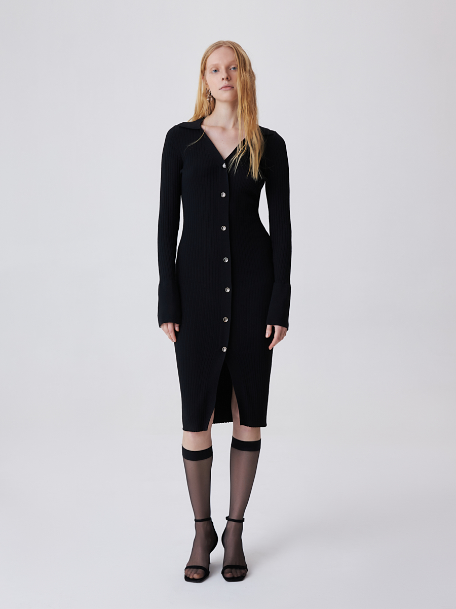 67.014.6183.001.1 Платье вязаное трикотажное