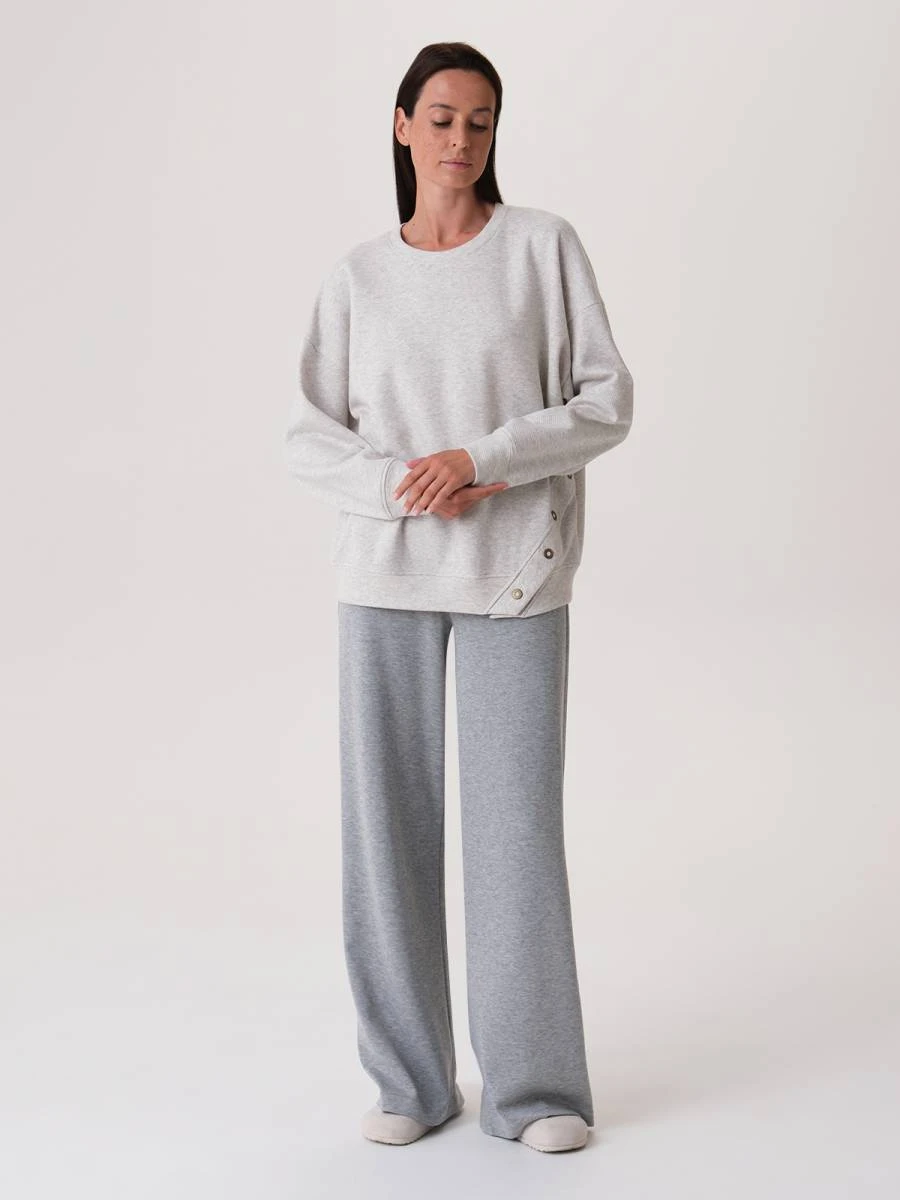 Однотонный oversize свитшот Однотонный oversize свитшот