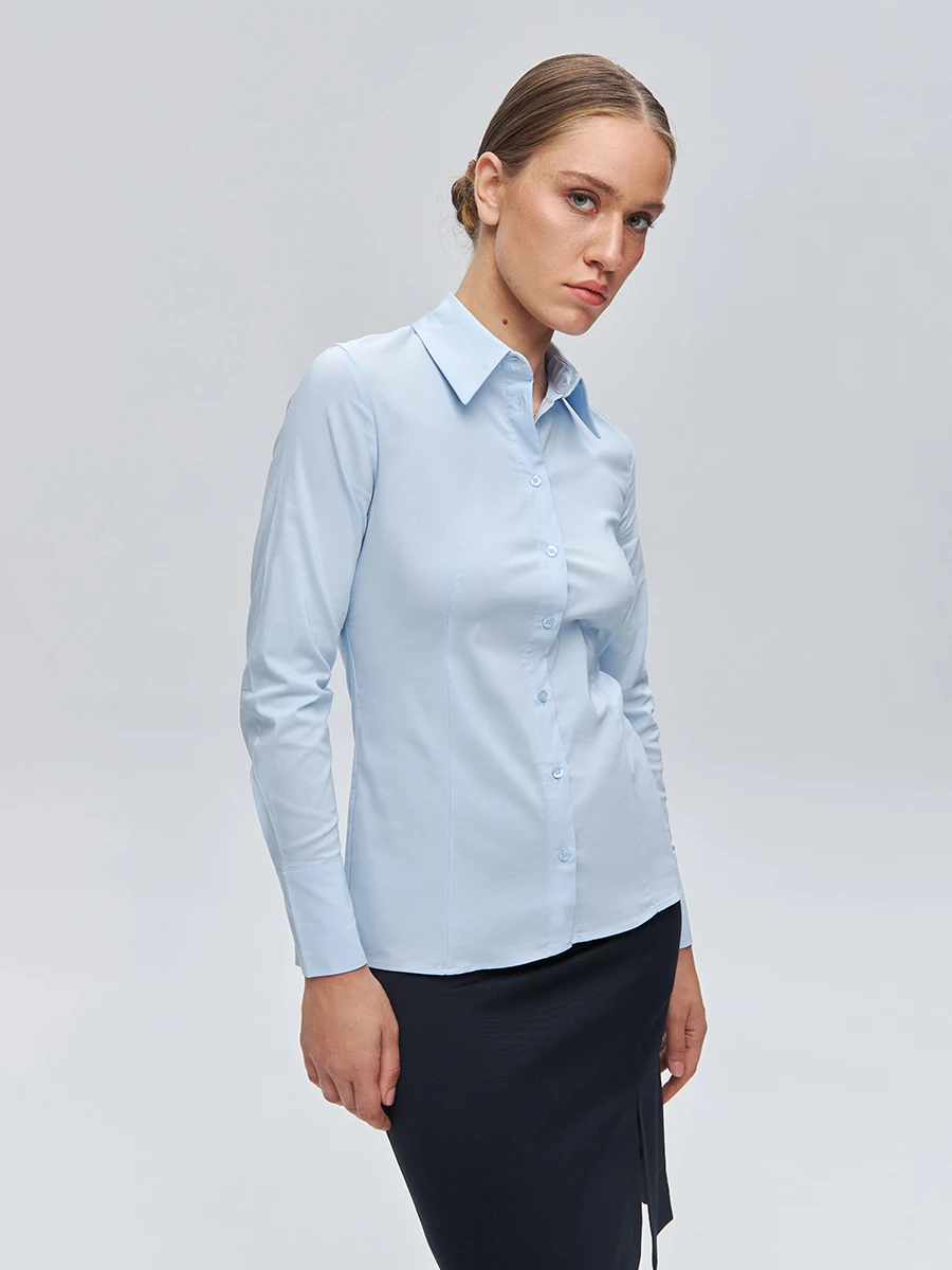 Рубашка из смесового хлопка