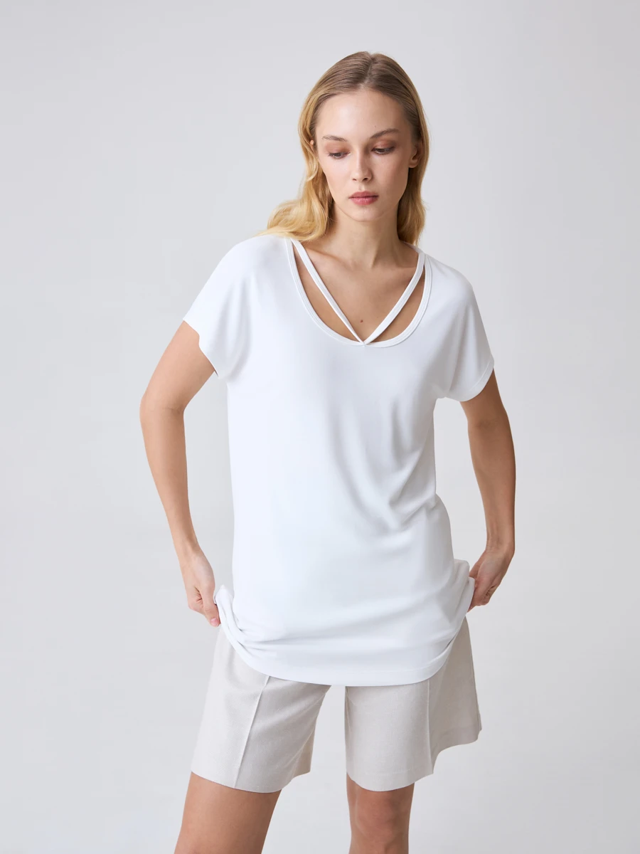 Футболка свободного кроя