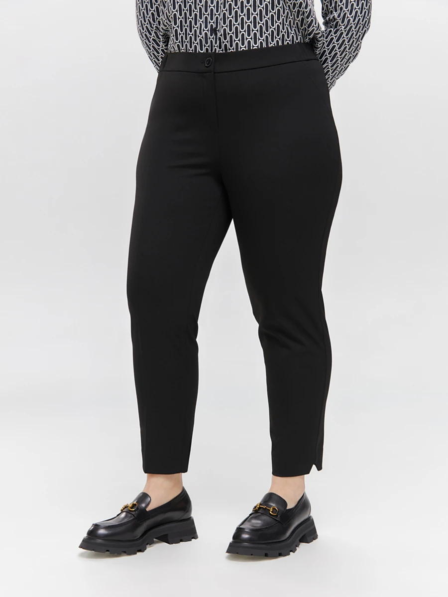 Укороченные брюки со стрелками