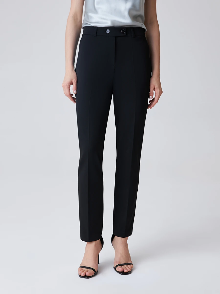 Укороченные брюки со стрелками