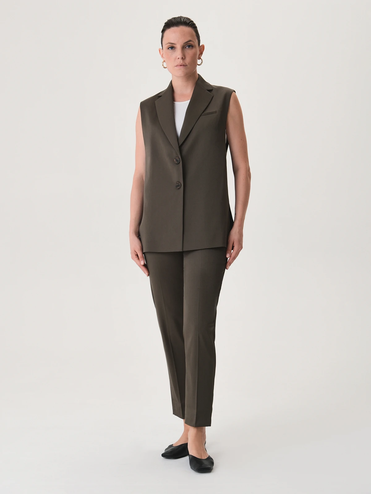 Классический однобортный жилет