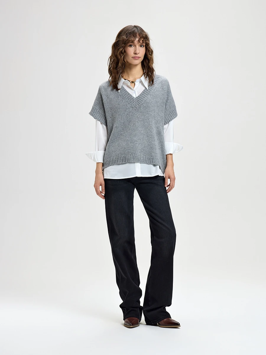 Жилет трикотажный