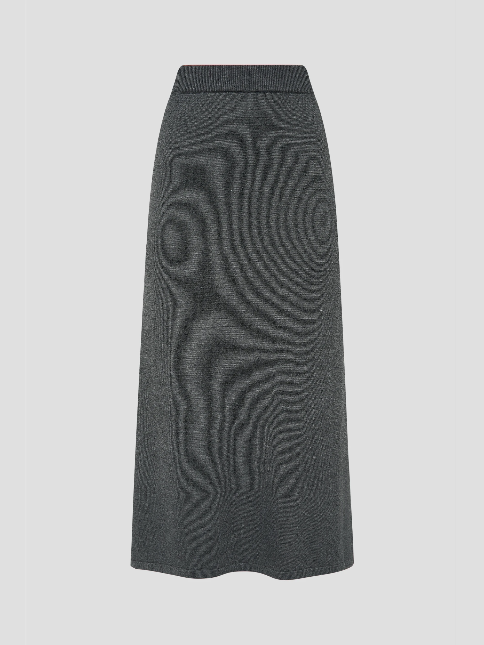 Юбка вязаная трикотажная