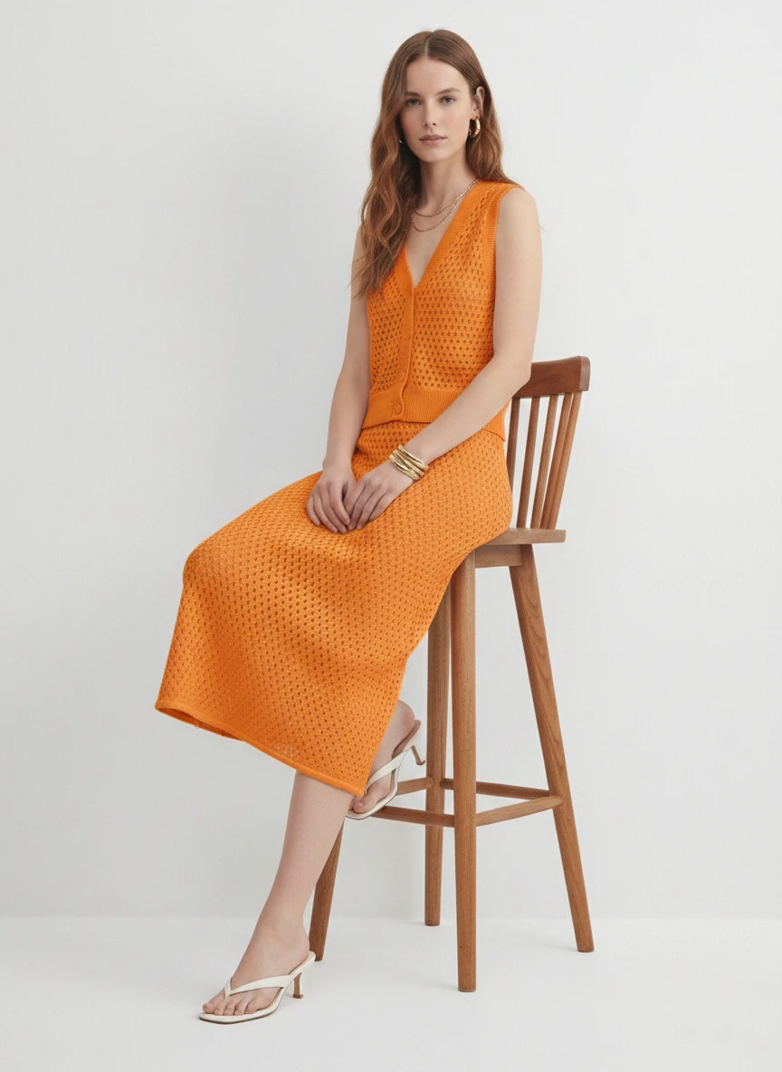 37.305.6408.083.7 Юбка вязаная трикотажная