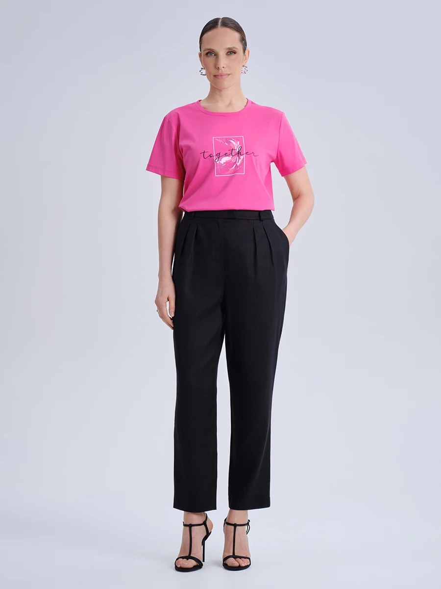 Брюки укороченные