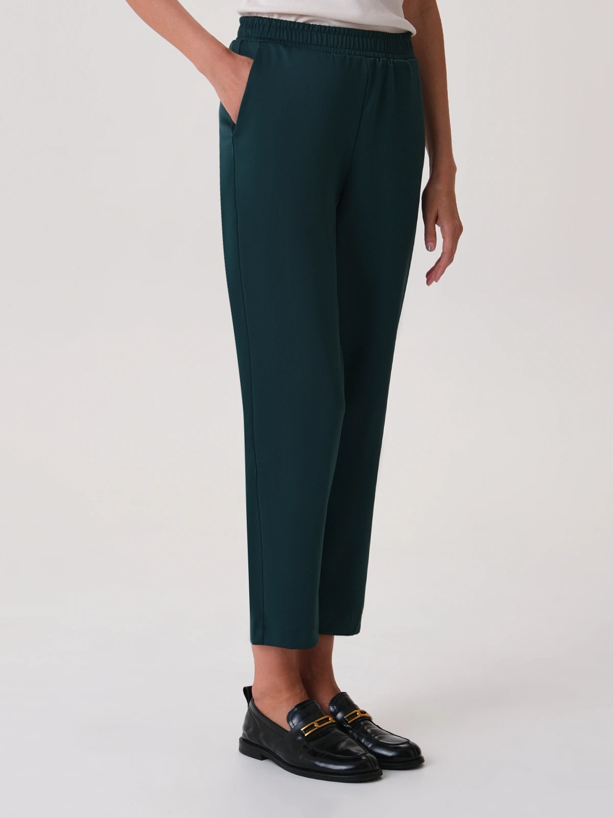 Брюки укороченные