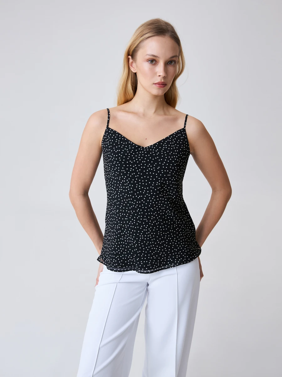 Блуза-топ на лямках