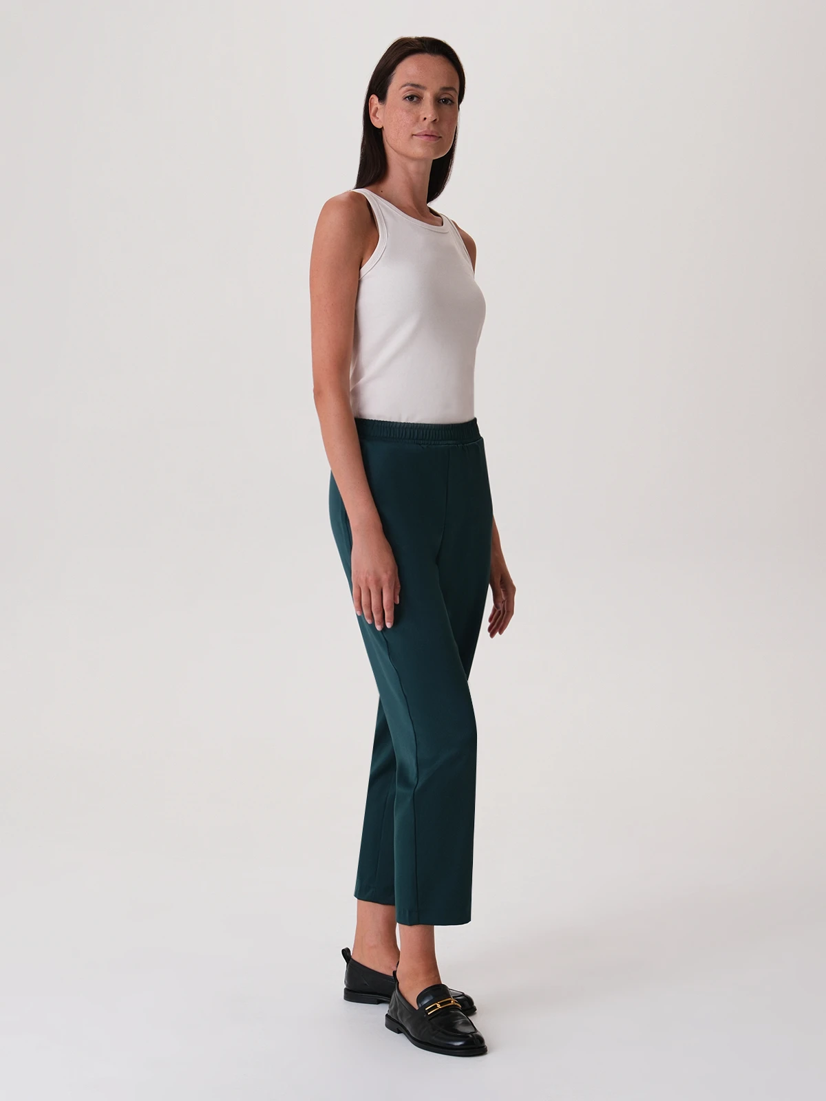 Брюки укороченные