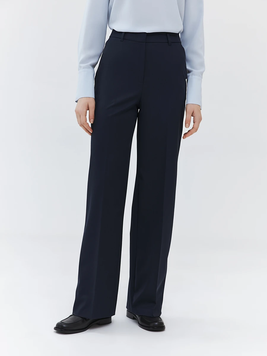 Прямые брюки со стрелками