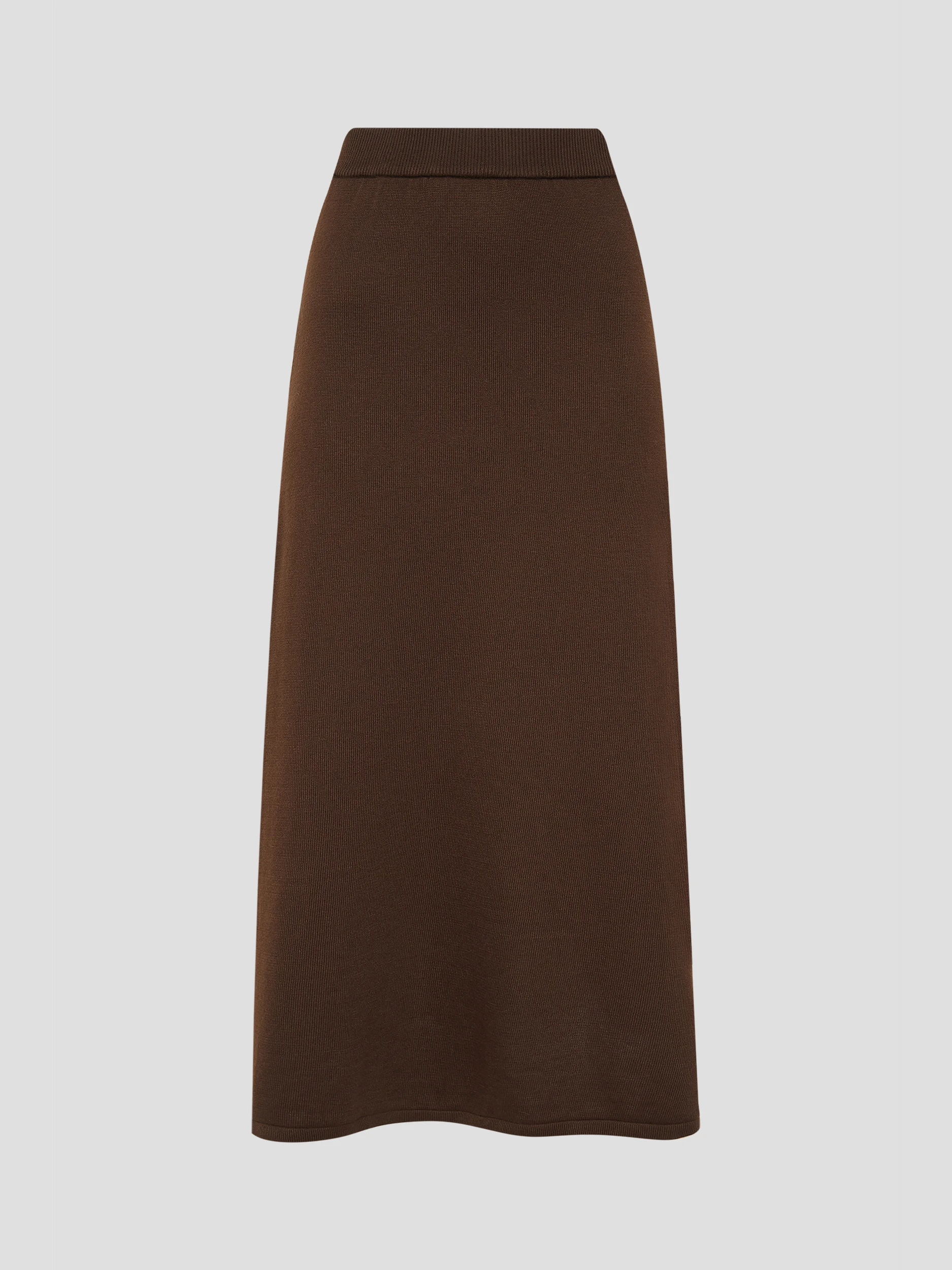 Юбка вязаная трикотажная