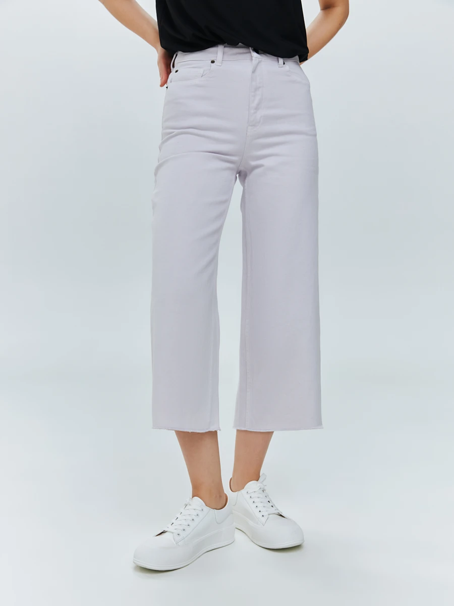 Джинсы-кюлоты с классической посадкой