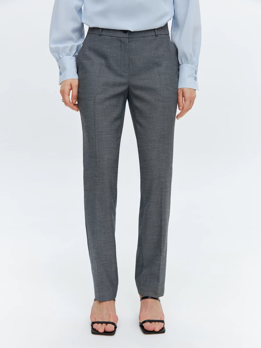 Прямые брюки со средней посадкой