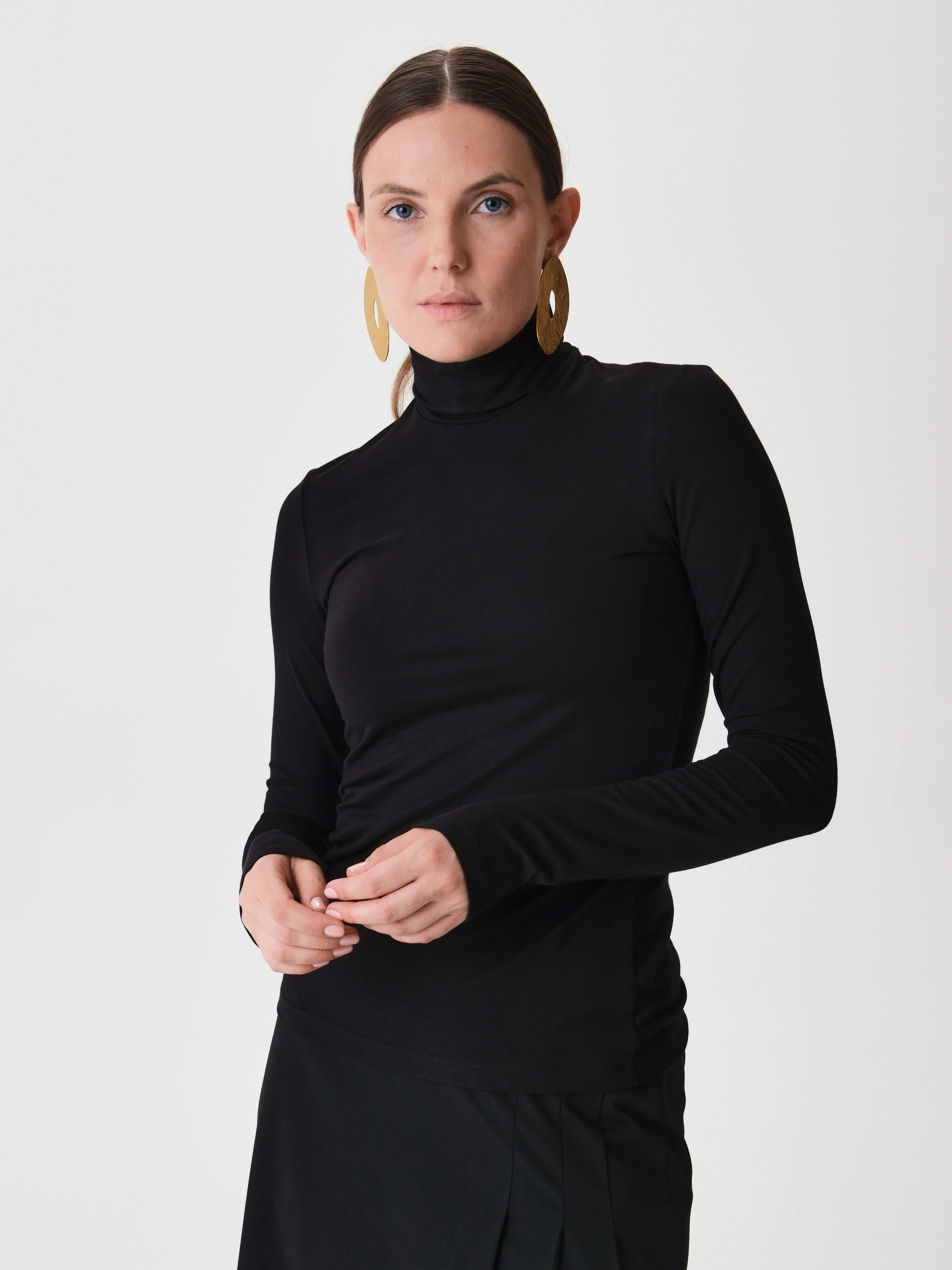 Трикотажная водолазка