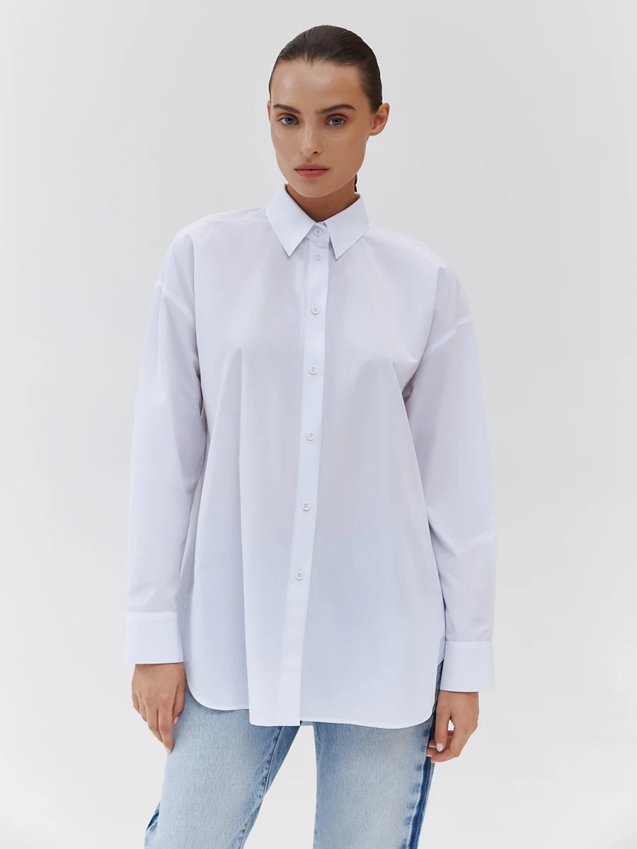 Рубашка свободного кроя