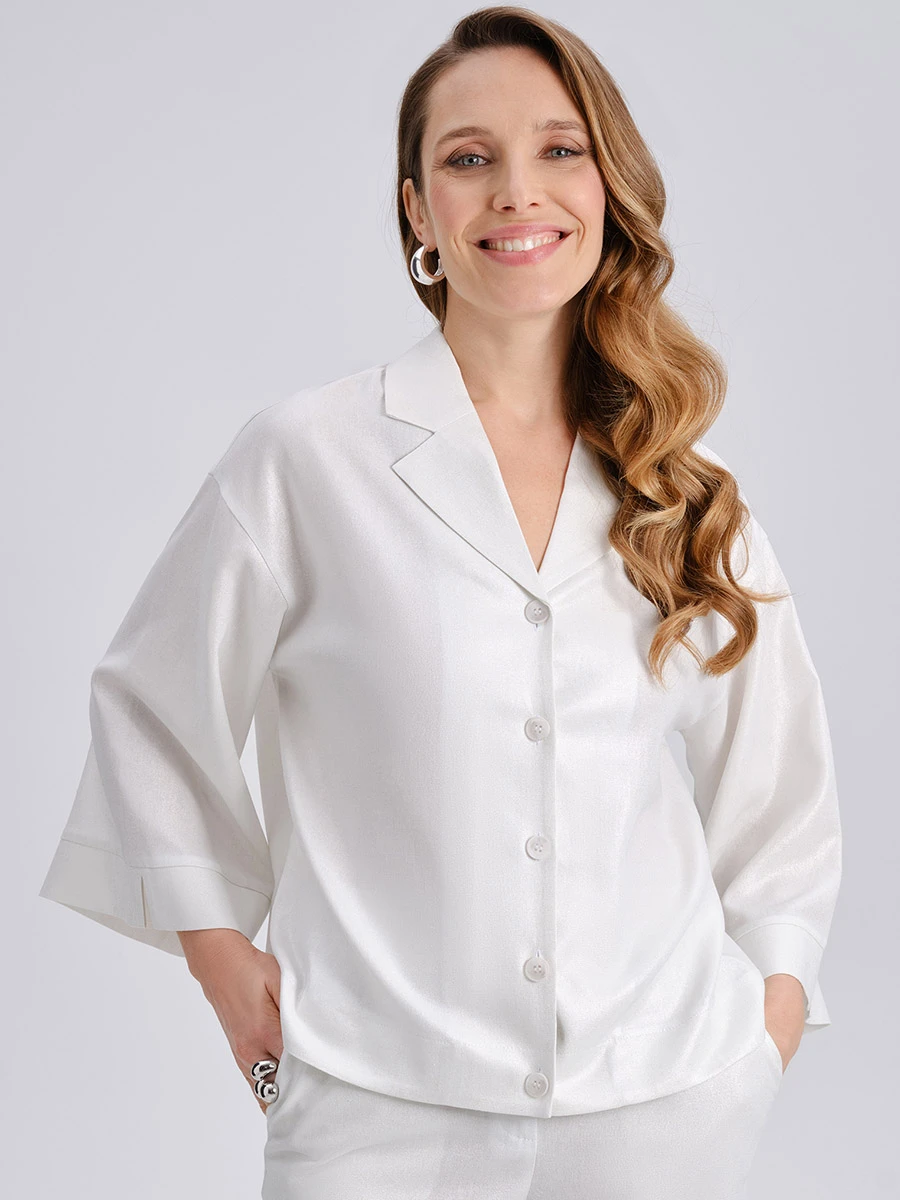 Рубашка прямого кроя