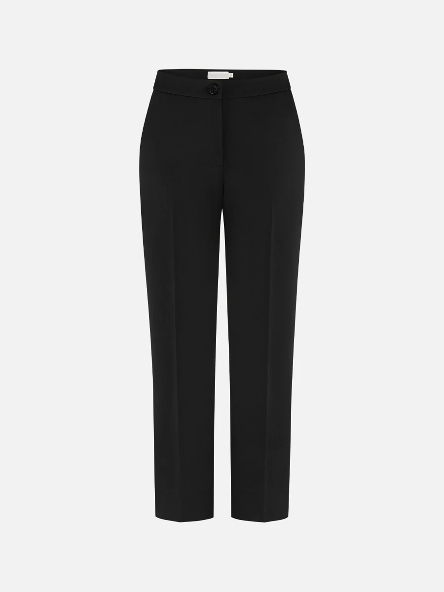 Укороченные брюки со средней посадкой