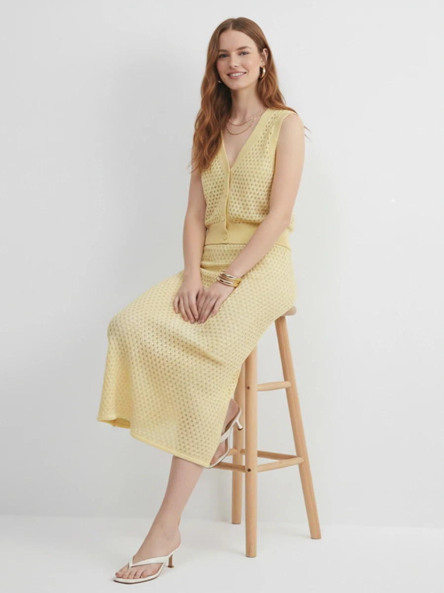 37.305.6408.092.7 Юбка вязаная трикотажная