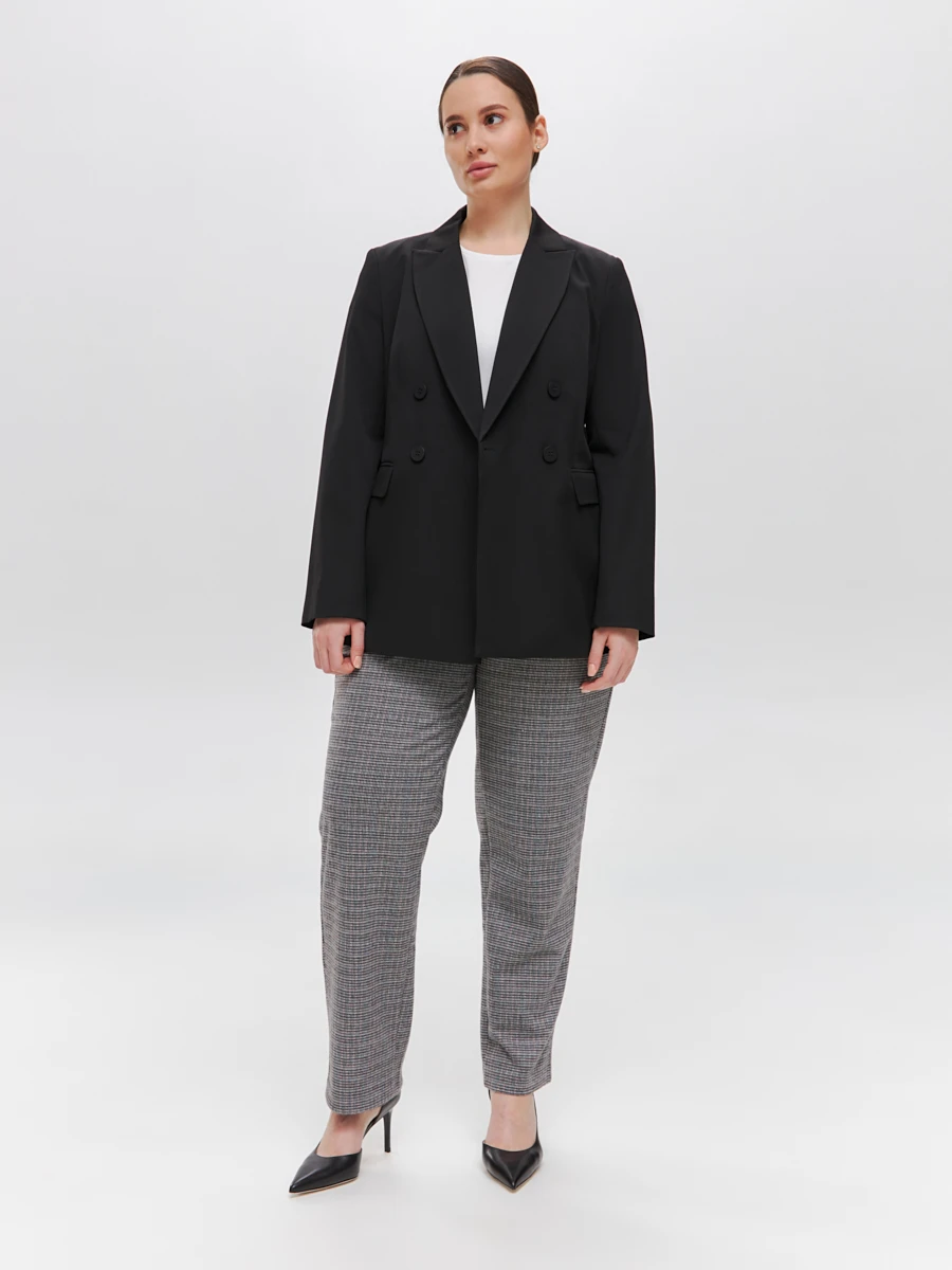 Трикотажные брюки на резинке