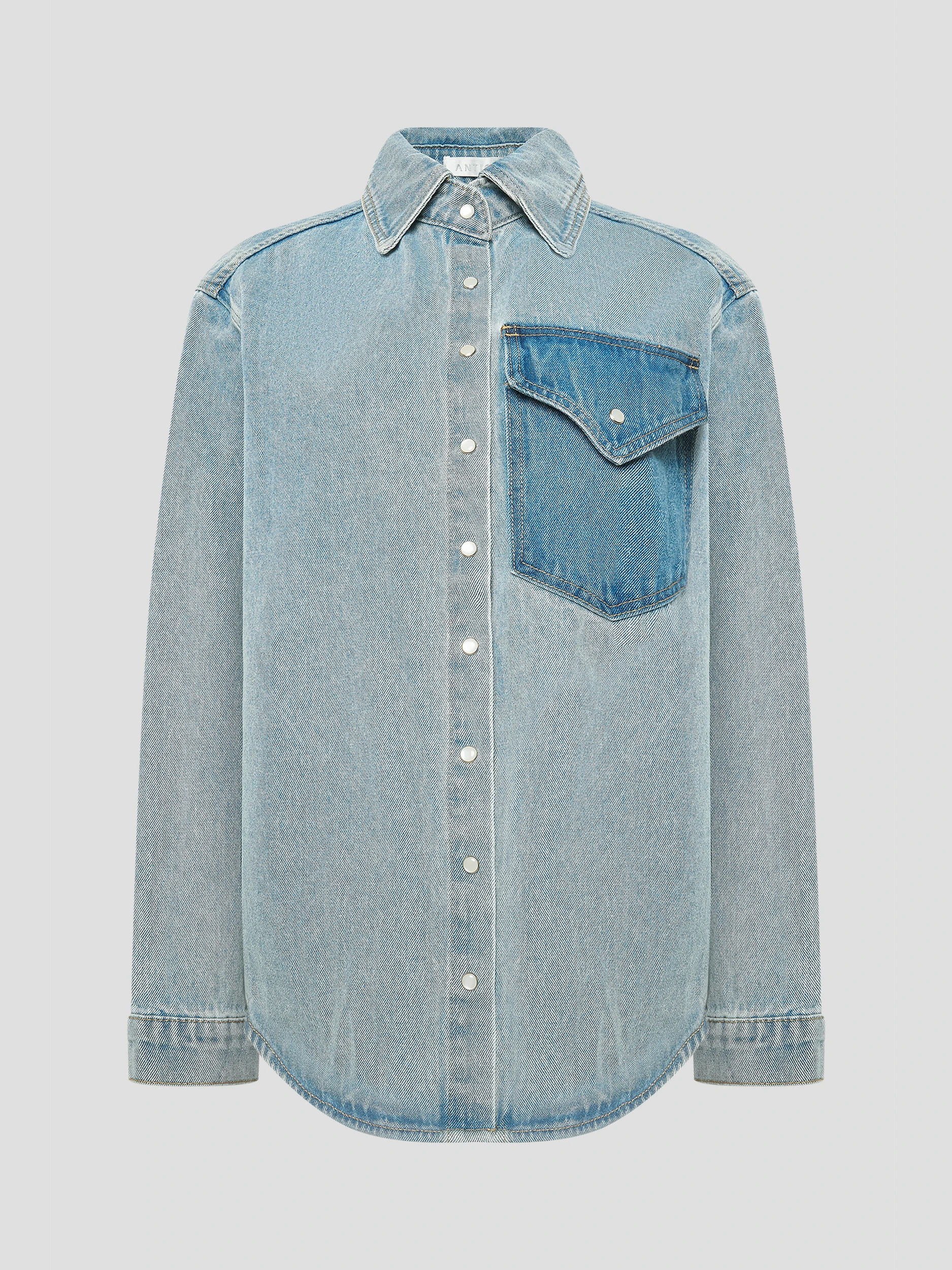 Джинсовая рубашка