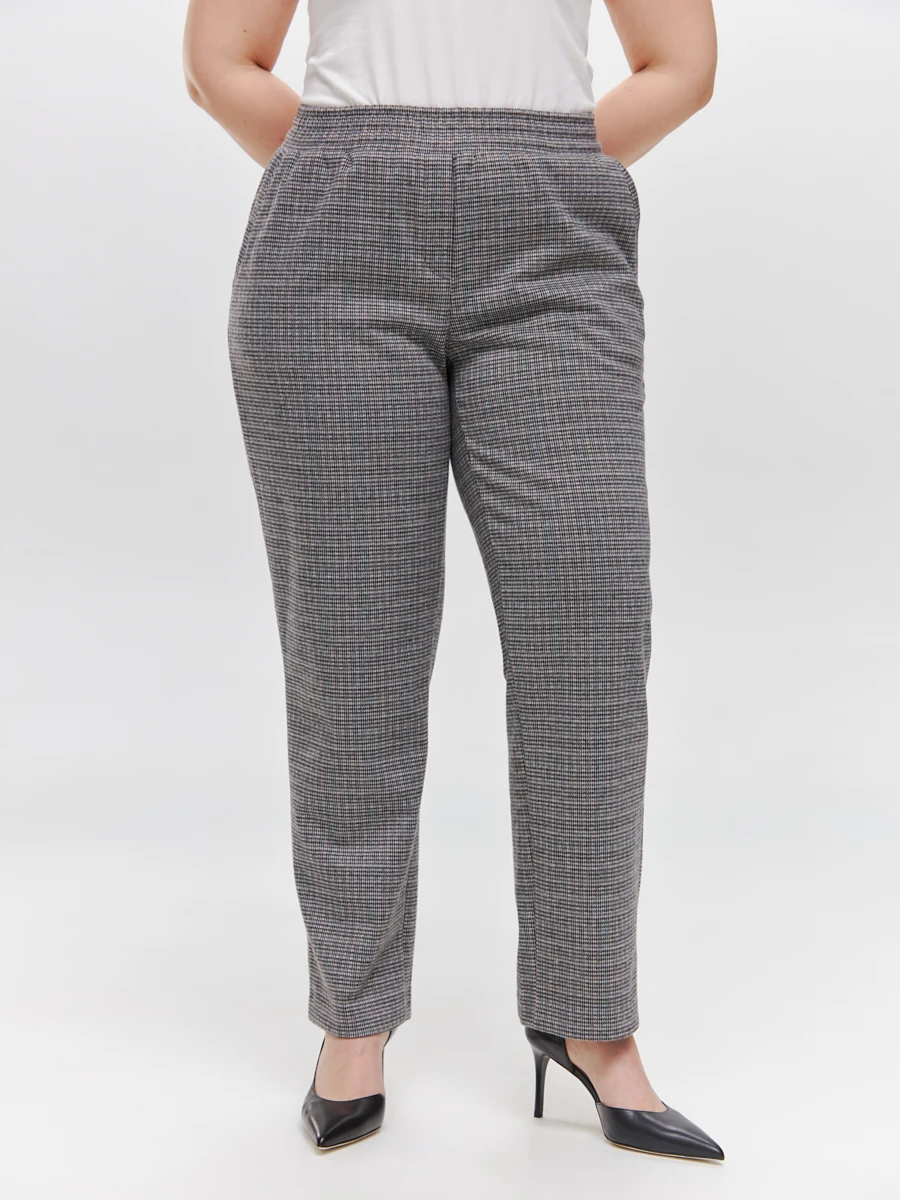 Трикотажные брюки на резинке