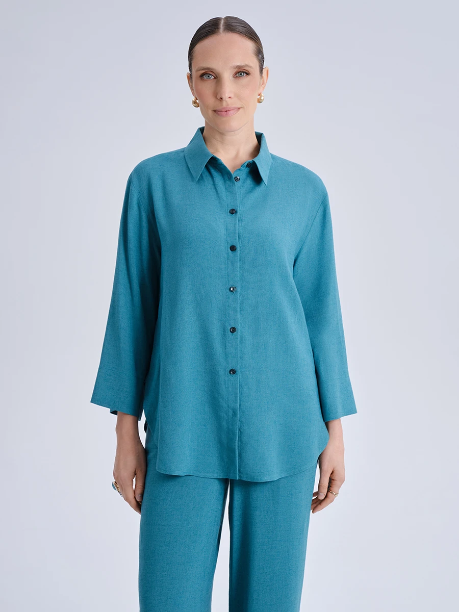 Рубашка прямого кроя
