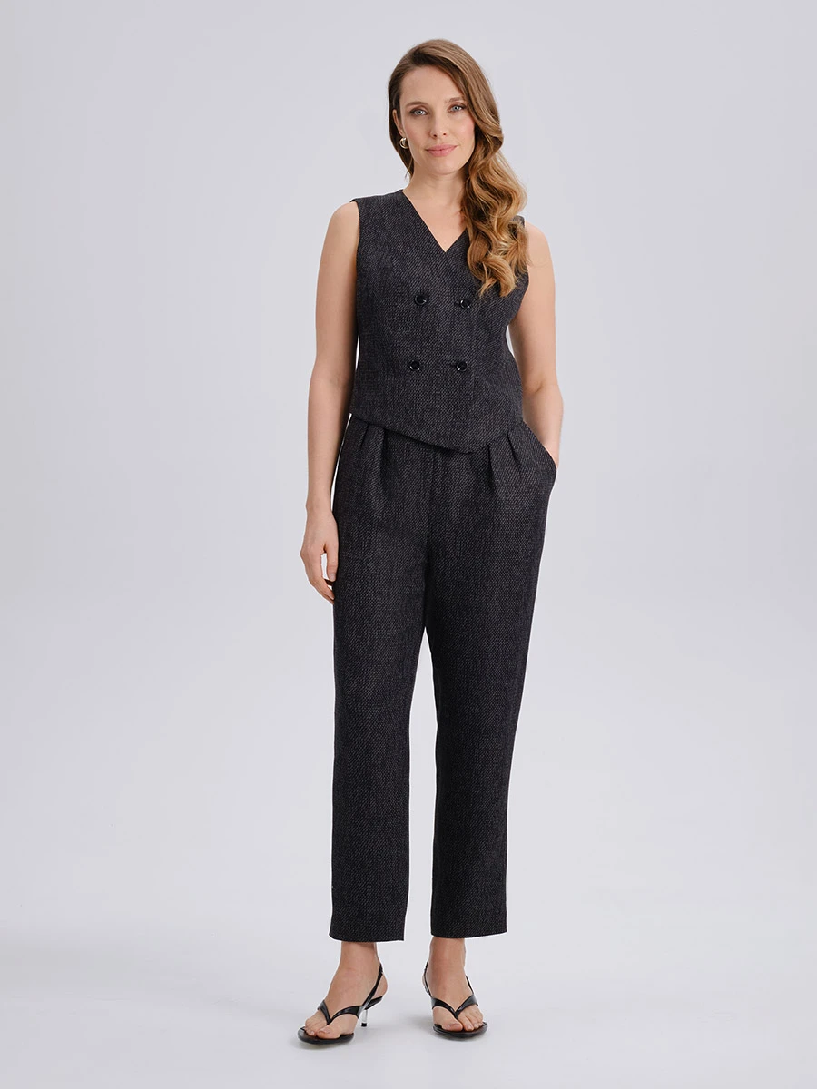 Брюки укороченные