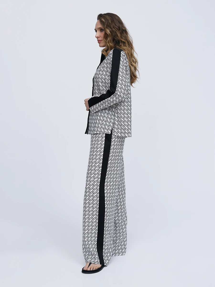 Рубашка принтованная