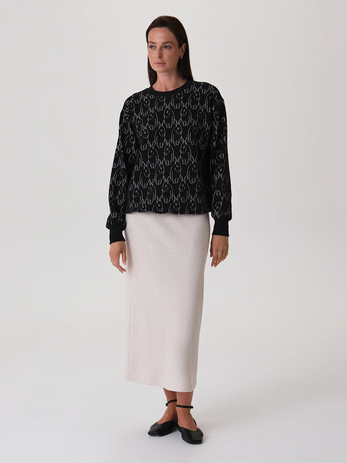 Свитшот с принтом