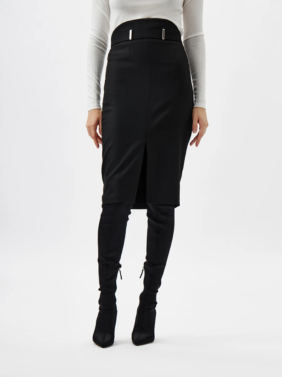 Юбка-карандаш с разрезом